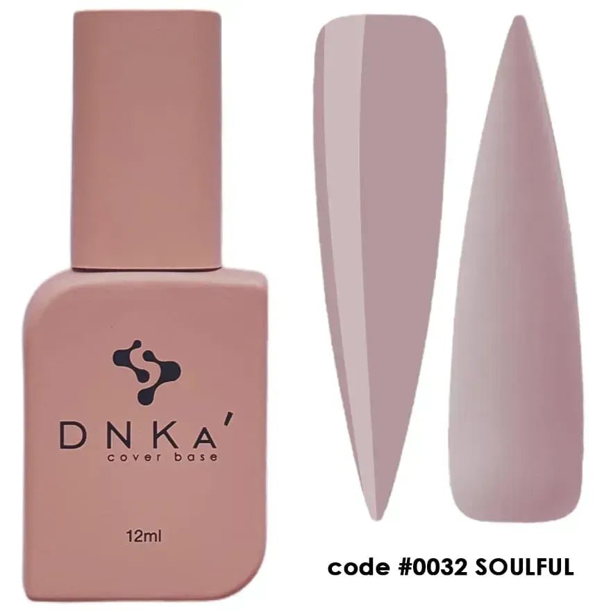 DNKa Rubber Cover Base 0032 Soulful 12 ml (TPO Free) - Level Up Beauty Supply