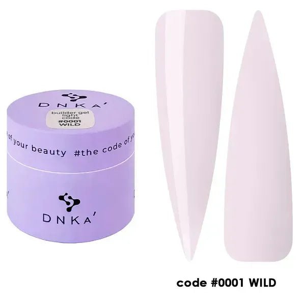 DNKa Builder gel Light 0001 Wild - Level Up Beauty Supply