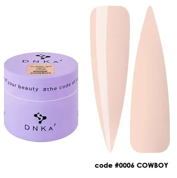 DNKa Builder gel Light 0006 Cowboy - Level Up Beauty Supply