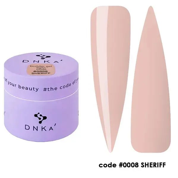 DNKa Builder gel Light 0008 Sheriff - Level Up Beauty Supply