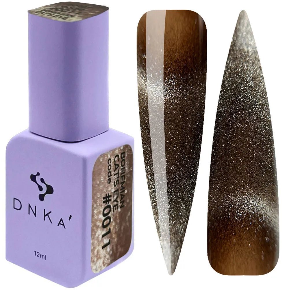 DNKa Cat Eye Gel Polish 0011 BOHEMIAN 12 ml (TPO free) - Level Up Beauty Supply