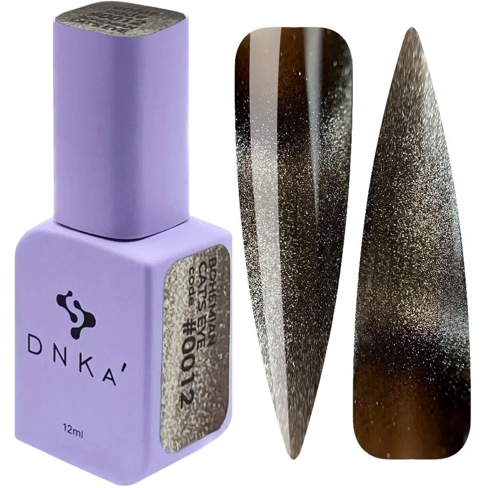 DNKa Cat Eye Gel Polish 0012 BOHEMIAN 12 ml (TPO free) - Level Up Beauty Supply