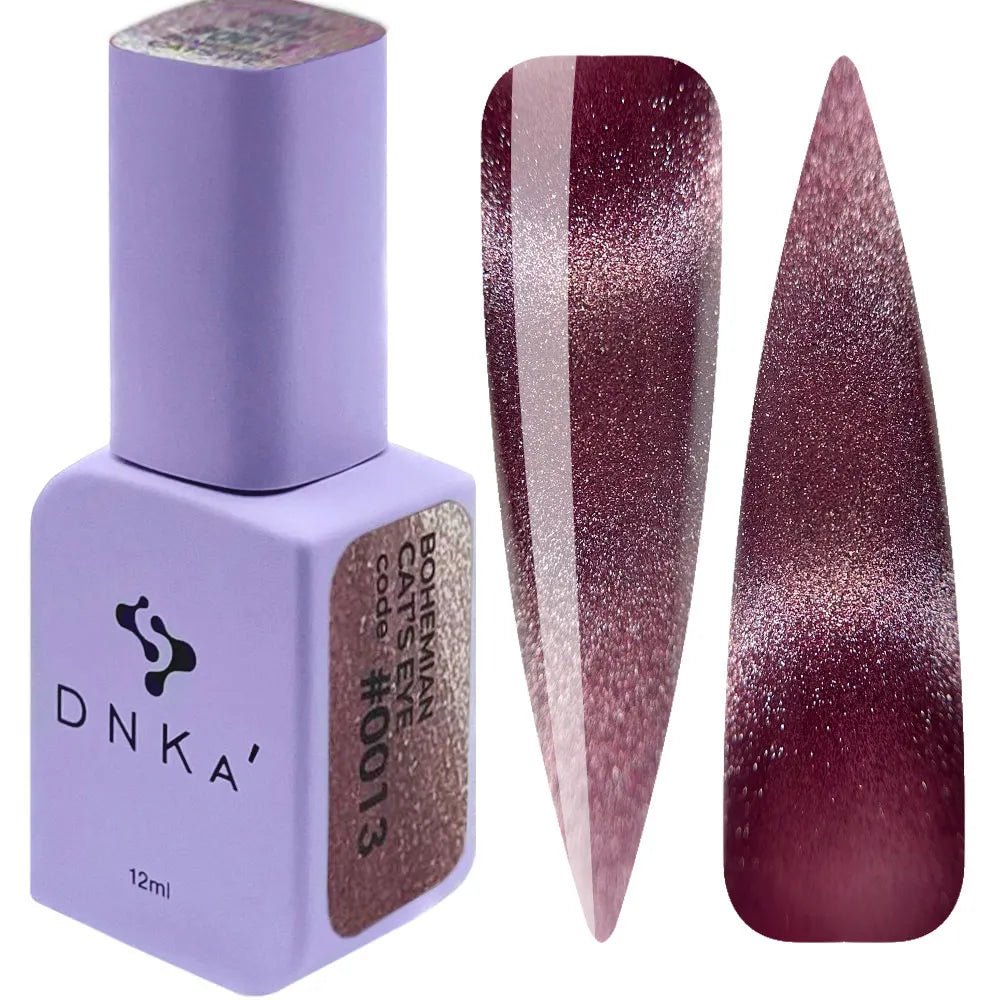 DNKa Cat Eye Gel Polish 0013 BOHEMIAN 12 ml (TPO free) - Level Up Beauty Supply