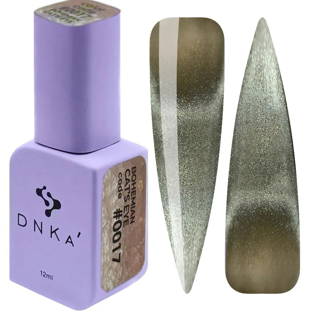 DNKa Cat Eye Gel Polish 0017 BOHEMIAN 12 ml (TPO free) - Level Up Beauty Supply