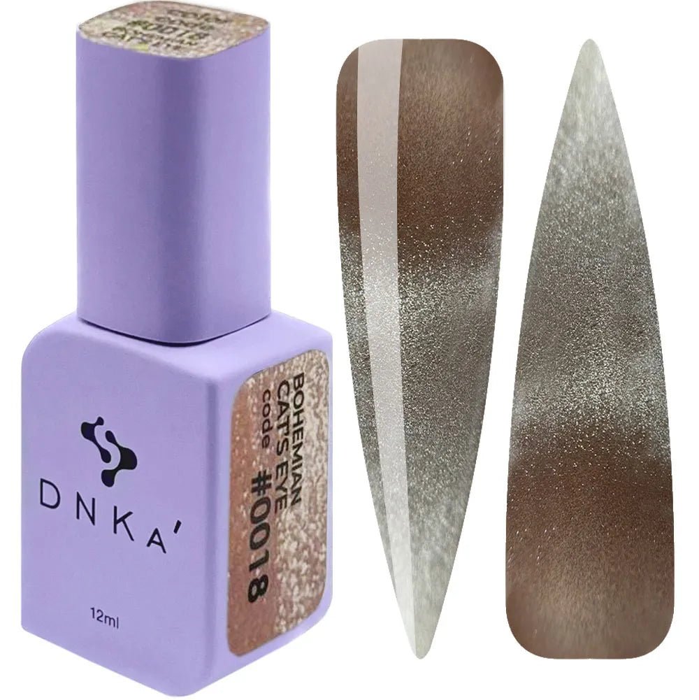 DNKa Cat Eye Gel Polish 0018 BOHEMIAN 12 ml (TPO free) - Level Up Beauty Supply