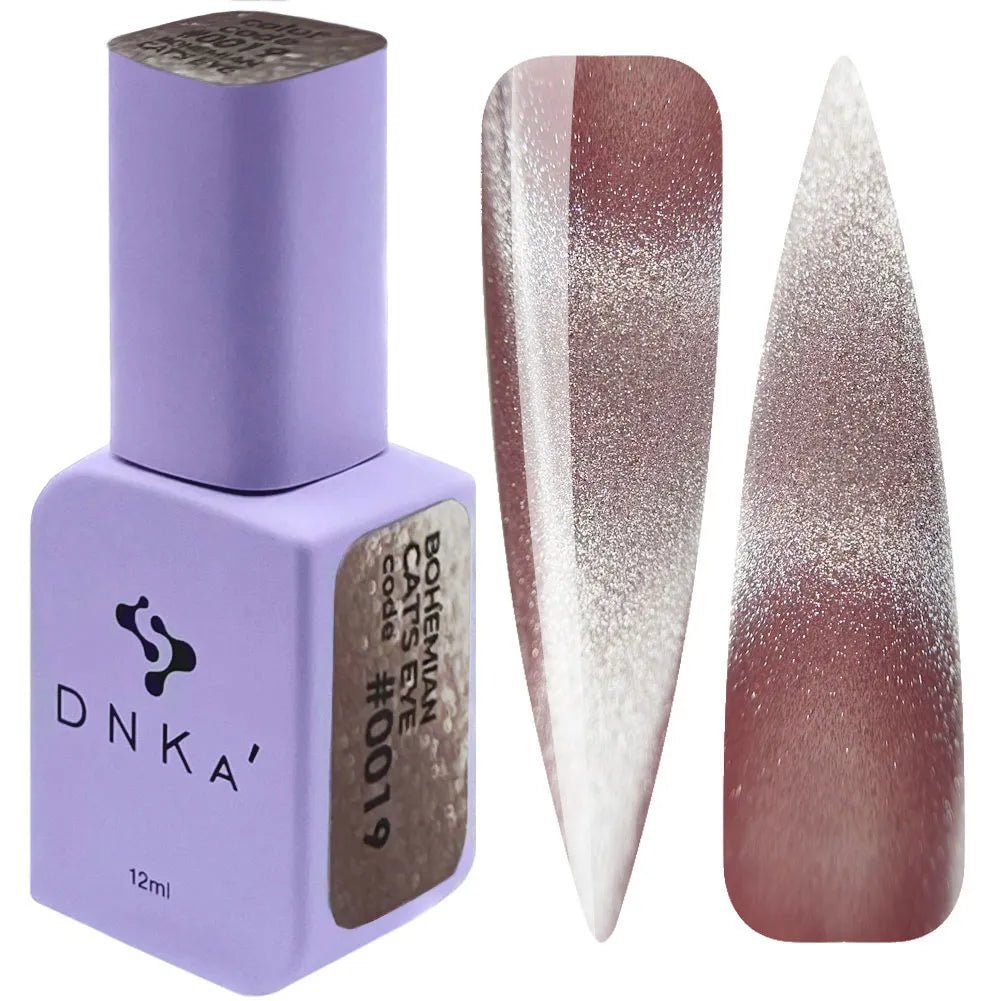 DNKa Cat Eye Gel Polish 0019 BOHEMIAN 12 ml (TPO free) - Level Up Beauty Supply