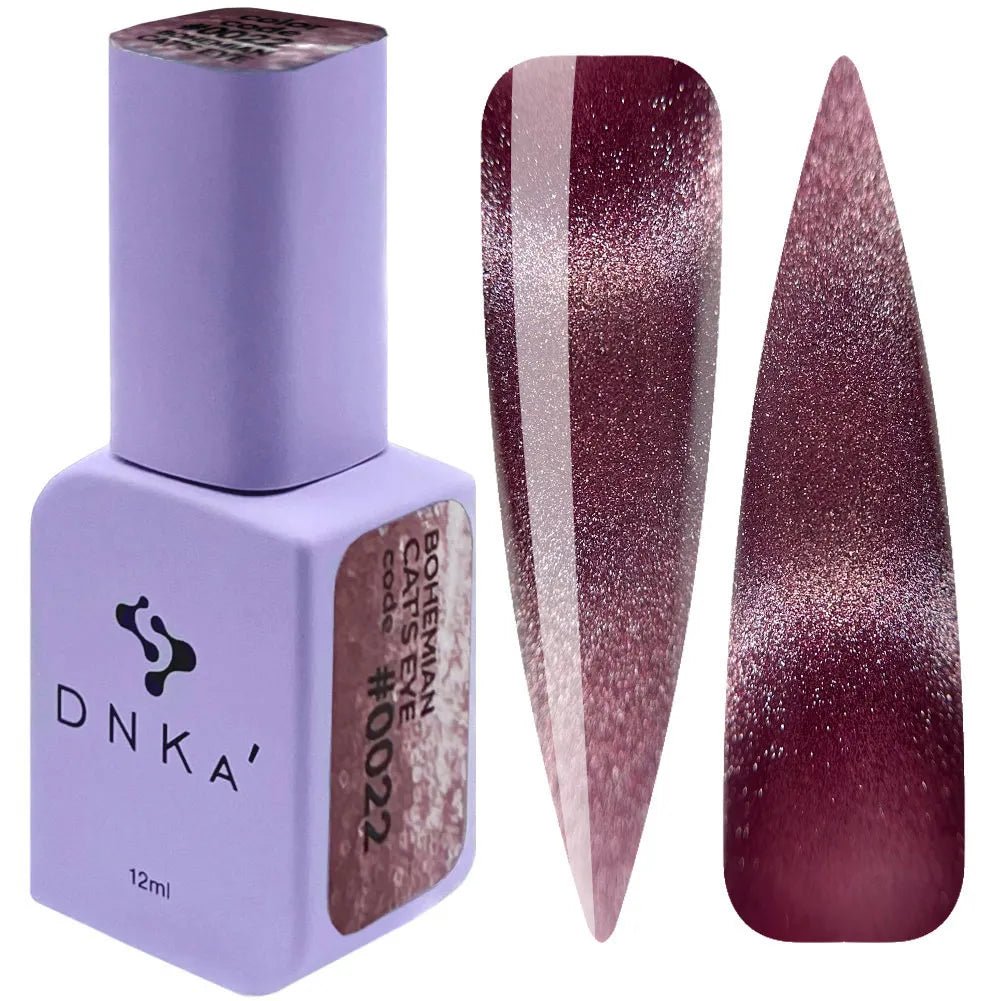 DNKa Cat Eye Gel Polish 0022 BOHEMIAN 12 ml (TPO free) - Level Up Beauty Supply