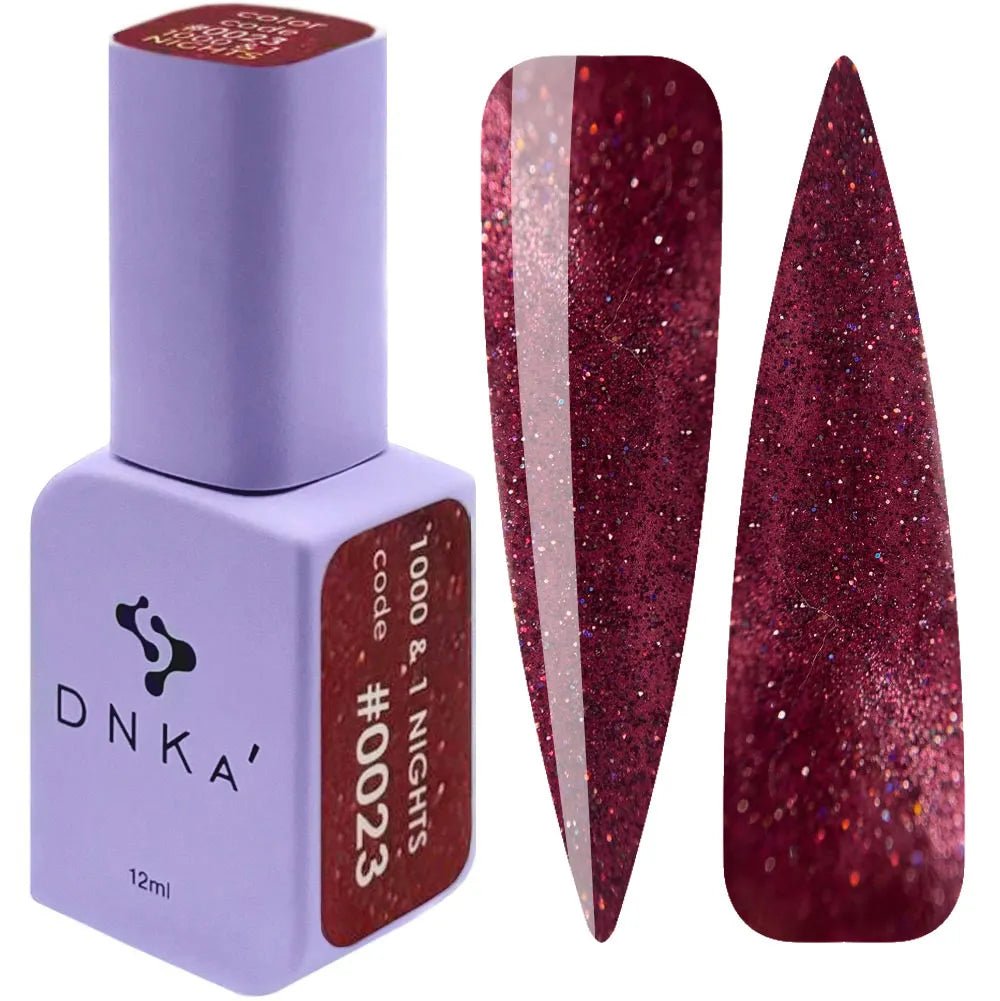 DNKa Cat Eye Gel Polish 0023 1000 & 1 Nights 12 ml (TPO free) - Level Up Beauty Supply