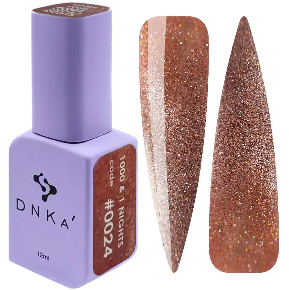 DNKa Cat Eye Gel Polish 0024 1000 & 1 Nights 12 ml (TPO free) - Level Up Beauty Supply