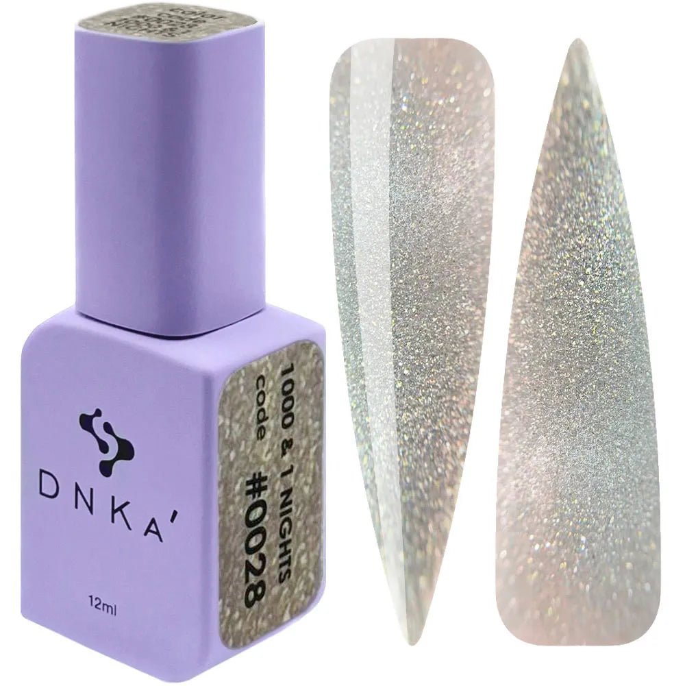 DNKa Cat Eye Gel Polish 0028 1000 & 1 Nights 12 ml (TPO free) - Level Up Beauty Supply