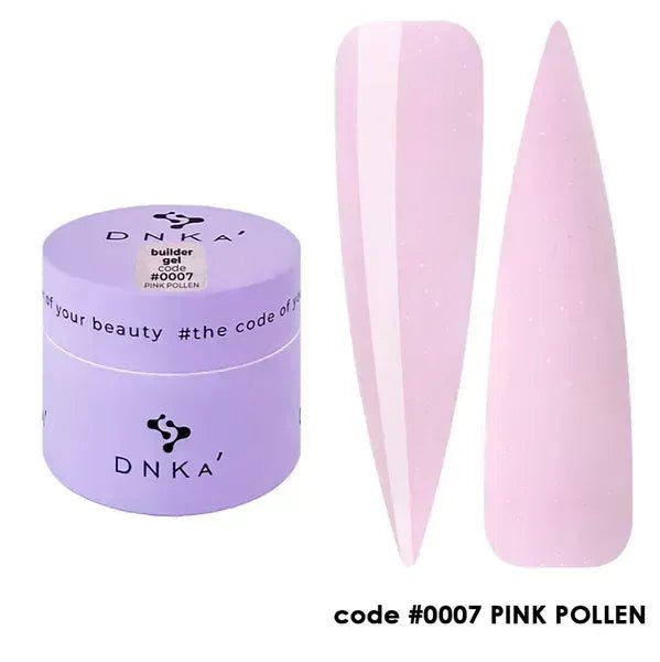 DNKa Builder gel 0007 Pink Pollen - Level Up Beauty Supply