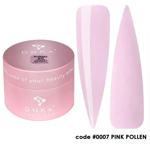 DNKa Builder gel 0007 Pink Pollen - Level Up Beauty Supply