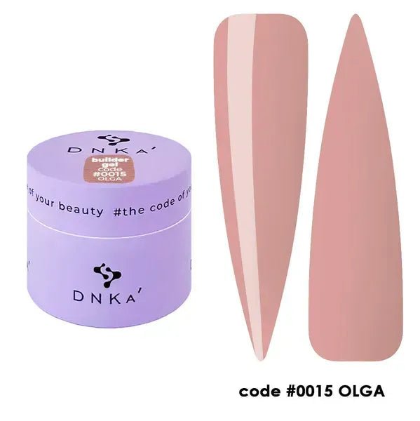 DNKa Builder gel 0015 Olga - Level Up Beauty Supply
