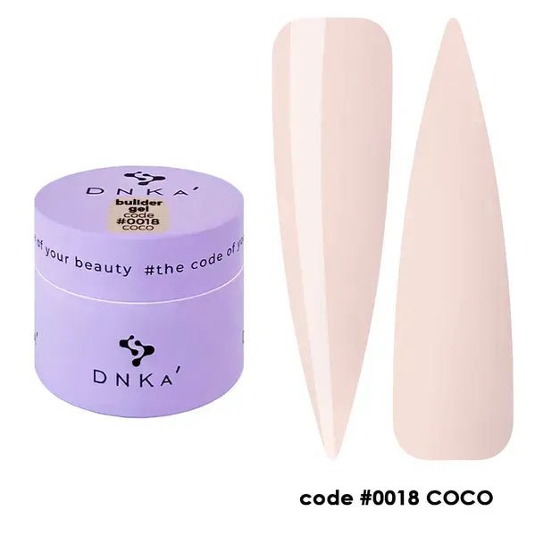 DNKa Builder gel 0018 Coco - Level Up Beauty Supply