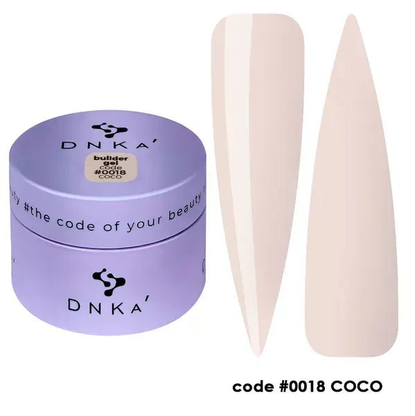 DNKa Builder gel 0018 Coco - Level Up Beauty Supply