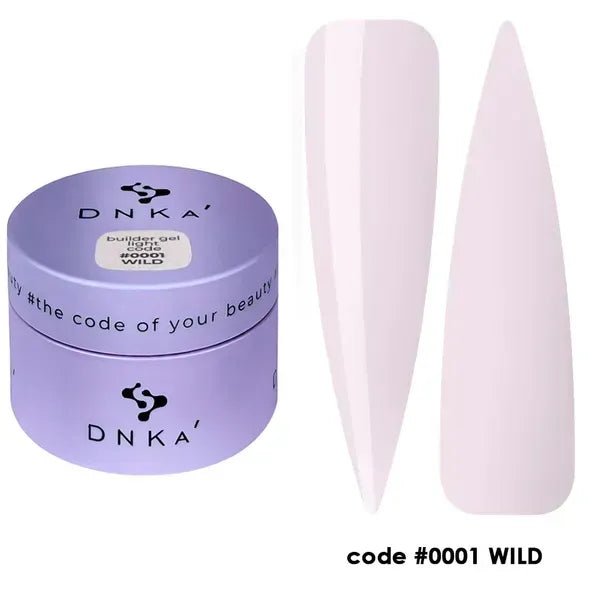 DNKa Builder gel Light 0001 Wild - Level Up Beauty Supply