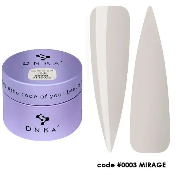 DNKa Builder gel Light 0003 Mirage - Level Up Beauty Supply