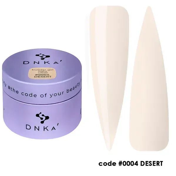 DNKa Builder gel Light 0004 Desert - Level Up Beauty Supply