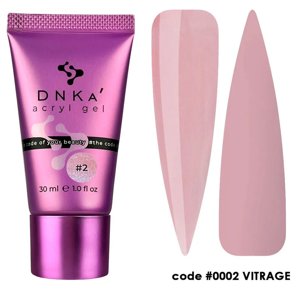 DNKa Acryl Gel 0002 Vitrage (TPO Free) - Level Up Beauty Supply