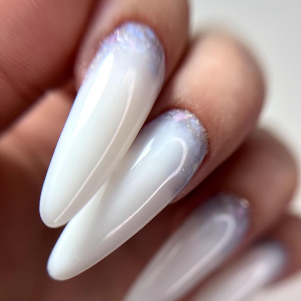 Dark Milky White Top Coat, 10 ml - Level Up Beauty Supply