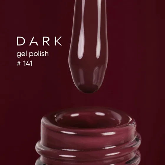 DARK Color gel polish #141, 10 ml (TPO Free)