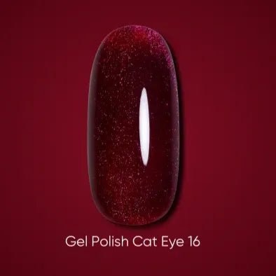 Dark gel polish Cat Eye 16, 6 ml (TPO Free) - Level Up Beauty Supply