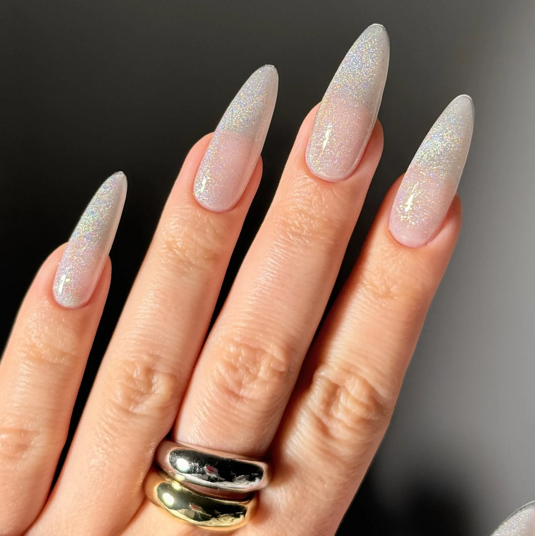 Dark gel polish Hologram cat 01, 6 ml (TPO Free)