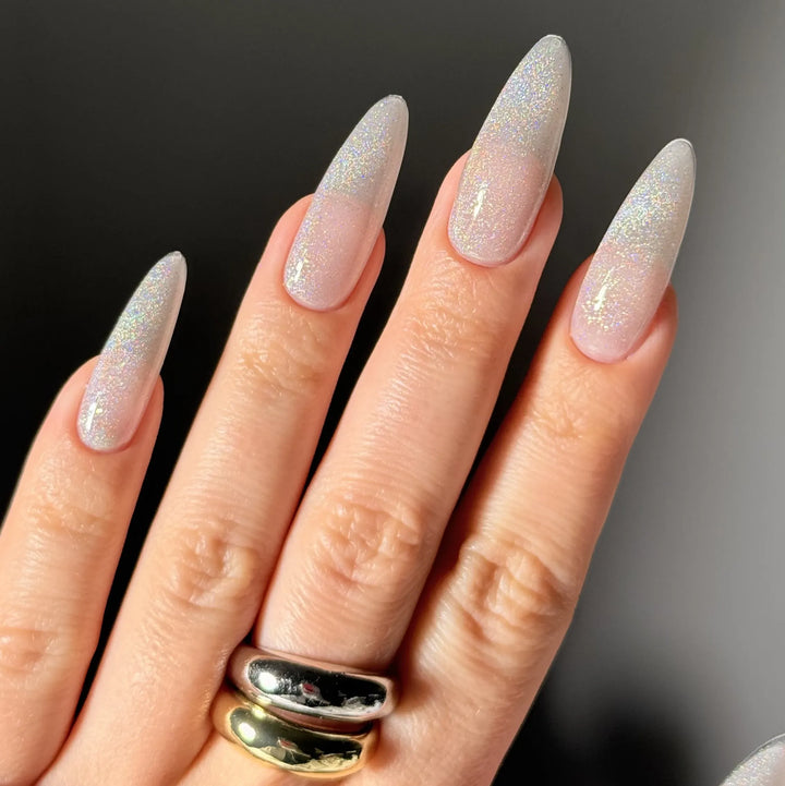 Dark gel polish Hologram cat 01, 6 ml (TPO Free)