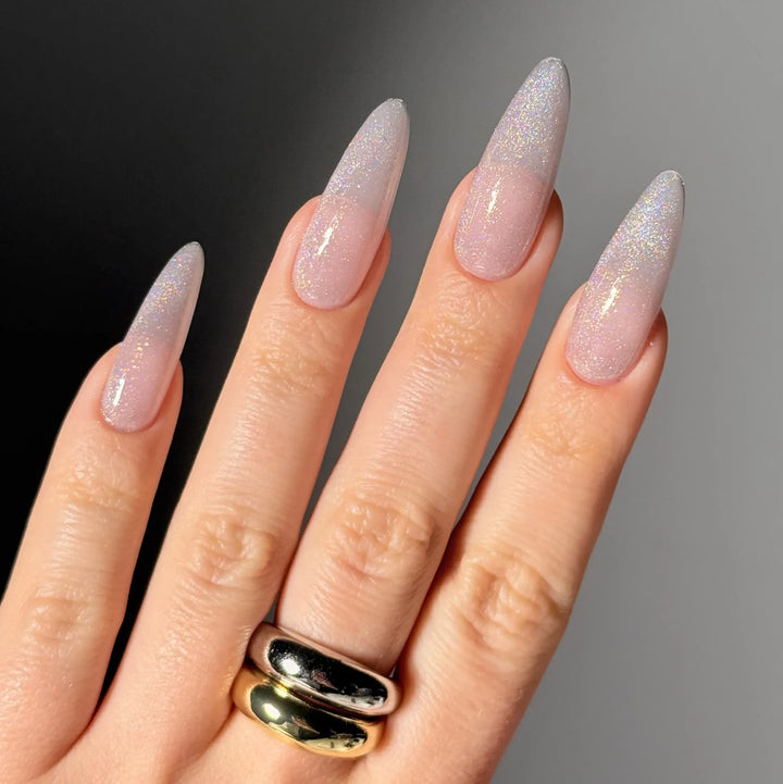 Dark gel polish Hologram cat 02, 6 ml (TPO Free)