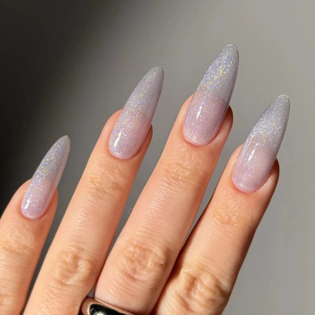 Dark gel polish Hologram cat 05, 6 ml (TPO Free) - Level Up Beauty Supply