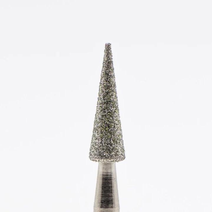 Diamond Nail Bit, Cone - Medium (Blue) (D - 75) - Level Up Beauty Supply