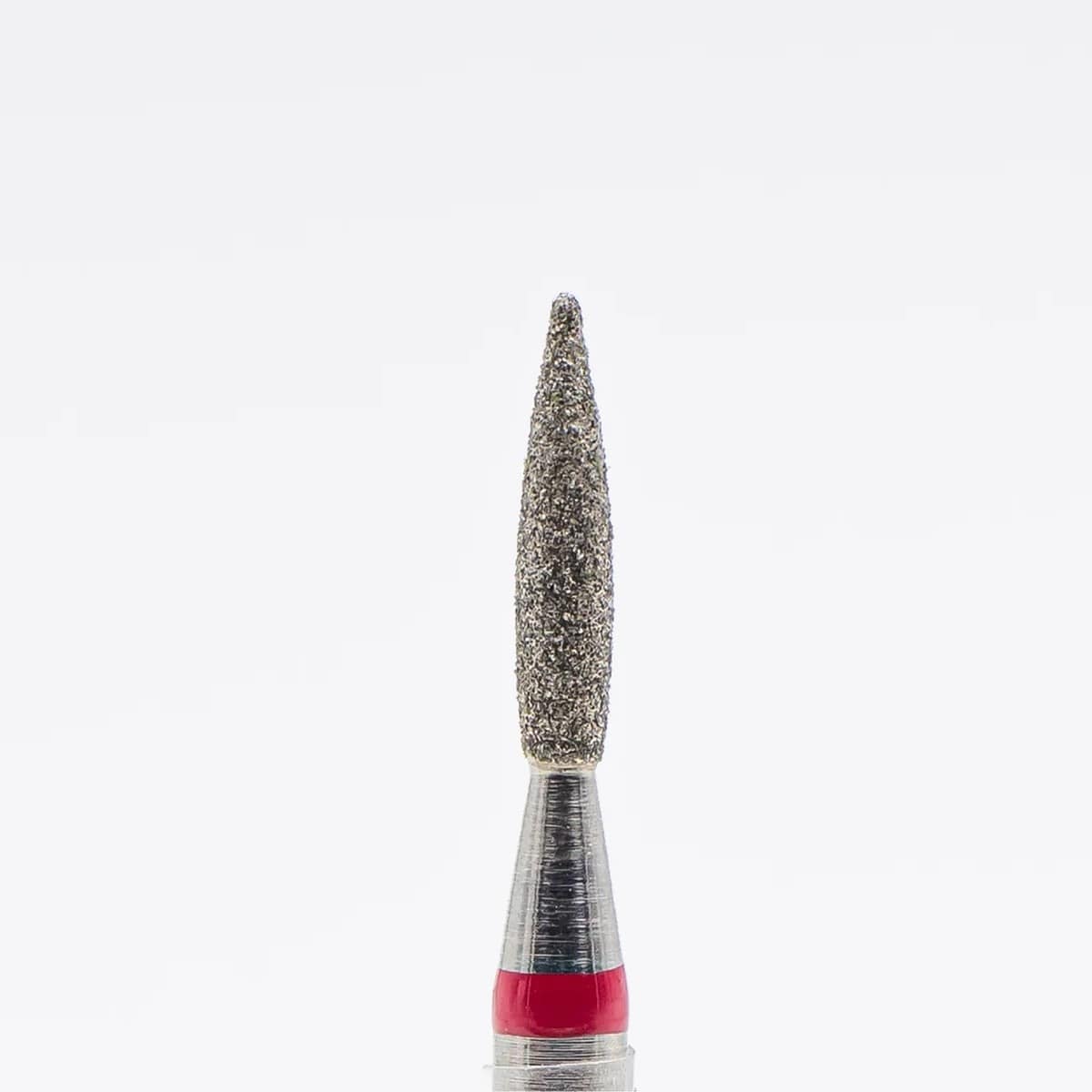 Diamond Nail Bit, Flame 1.9 - Fine (Red) (D-90) - Level Up Beauty Supply
