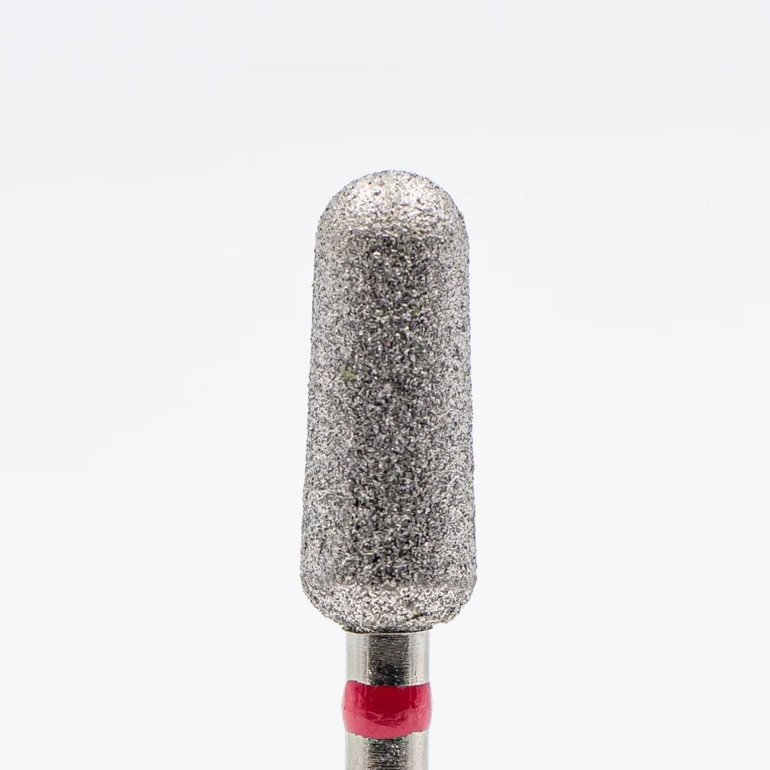 Diamond drill bit, Rounded Barrel - Fine (Red) (D-102)