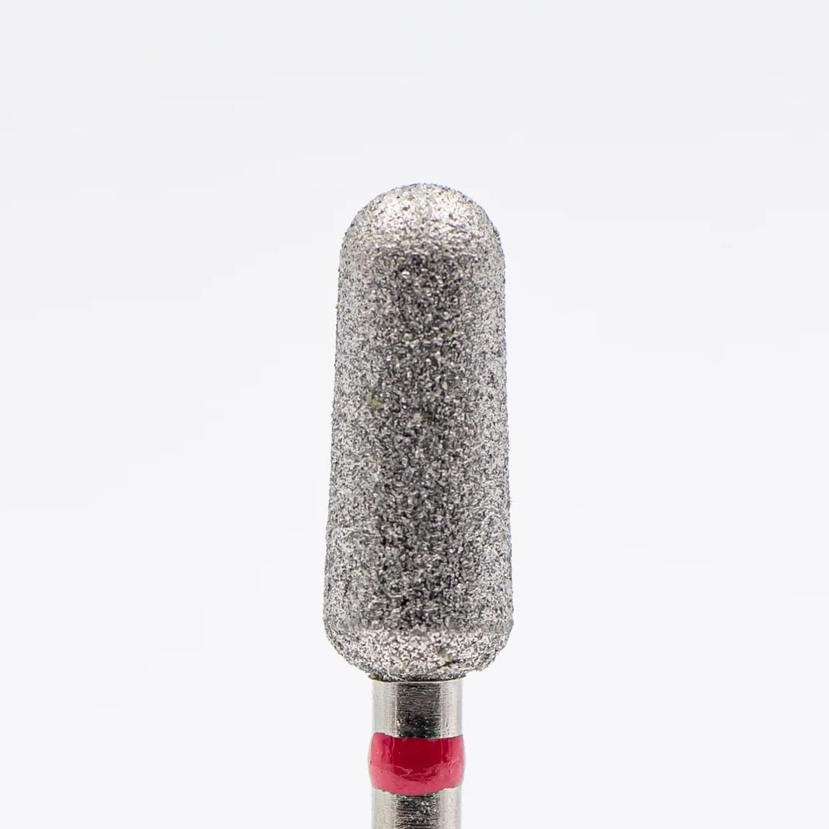 Diamond drill bit, Rounded Barrel - Fine (Red) (D-102) - Level Up Beauty Supply