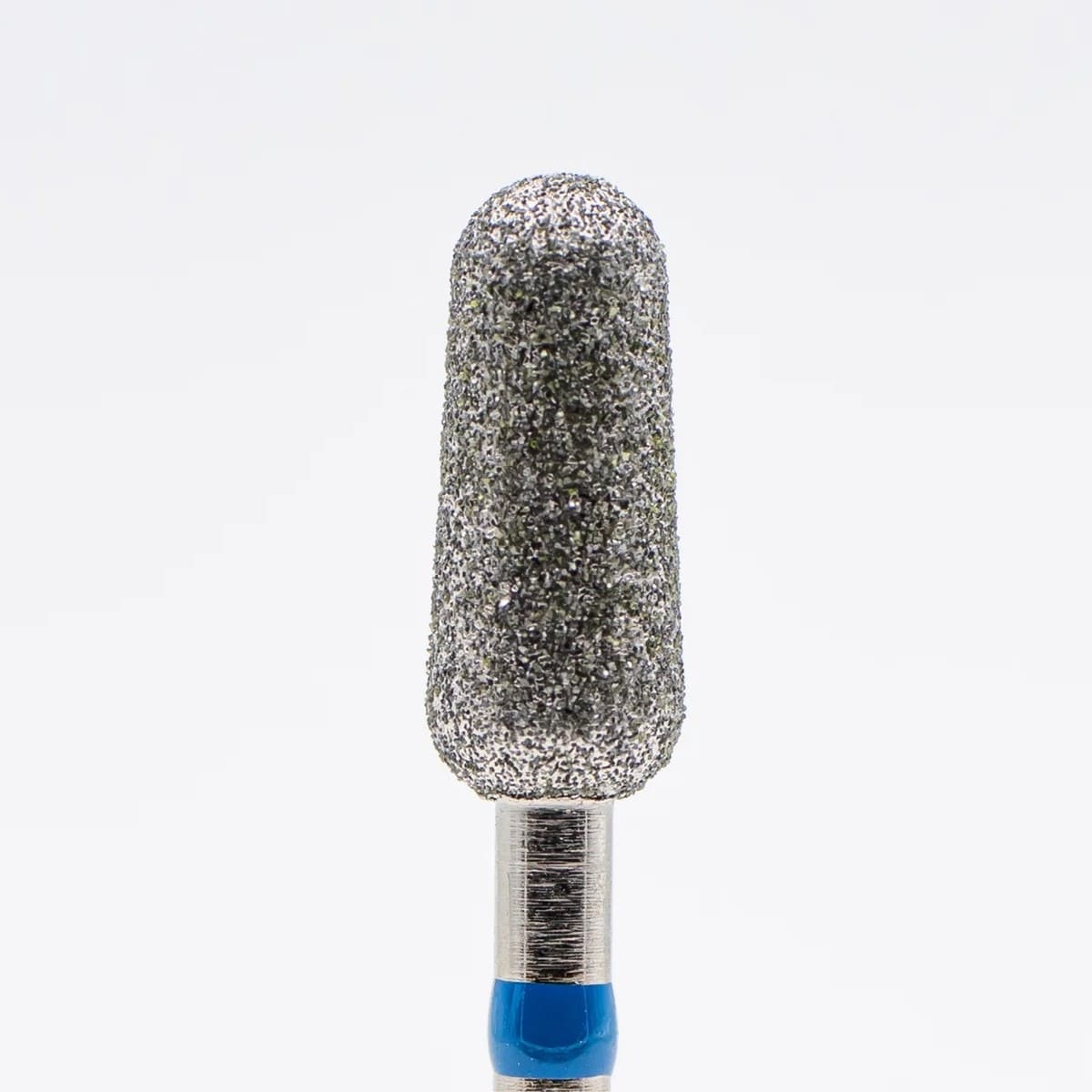 Diamond drill bit, Rounded Barrel - Medium (Blue) (D-102) - Level Up Beauty Supply