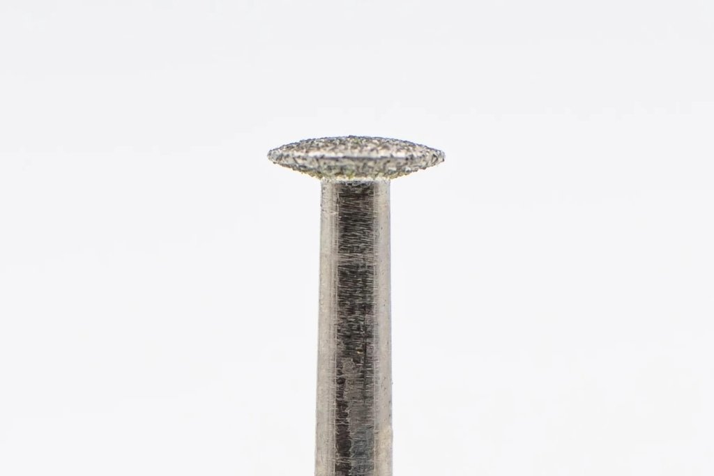 Diamond drill bit, Disc - Medium (Blue) (D-34) - Level Up Beauty Supply