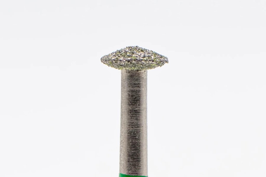 Diamond drill bit, Disc - Coarse (Green) (D-34) - Level Up Beauty Supply