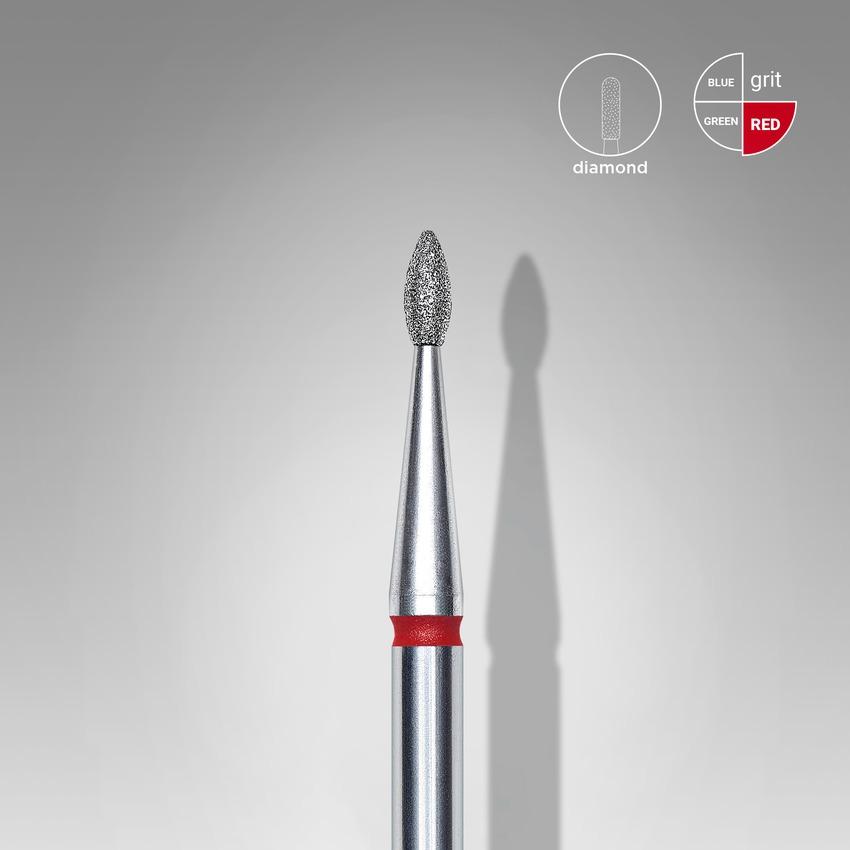 STALEKS Diamond nail bit, Drop 1.6 - Fine (FA40R016/4) - Level Up Beauty Supply