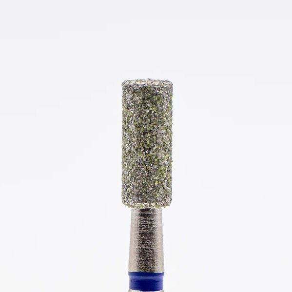 Diamond nail bit, Cylinder 3.2 - Medium (Blue) D-61 - Level Up Beauty Supply