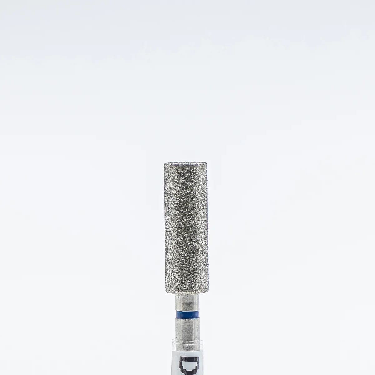 Diamond nail bit, Cylinder 4.0 - Medium (Blue) D-63 - Level Up Beauty Supply