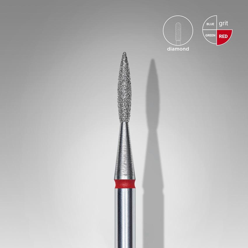 STALEKS Diamond nail bit, Flame 1.6 - Fine (FA11R016/8) - Level Up Beauty Supply