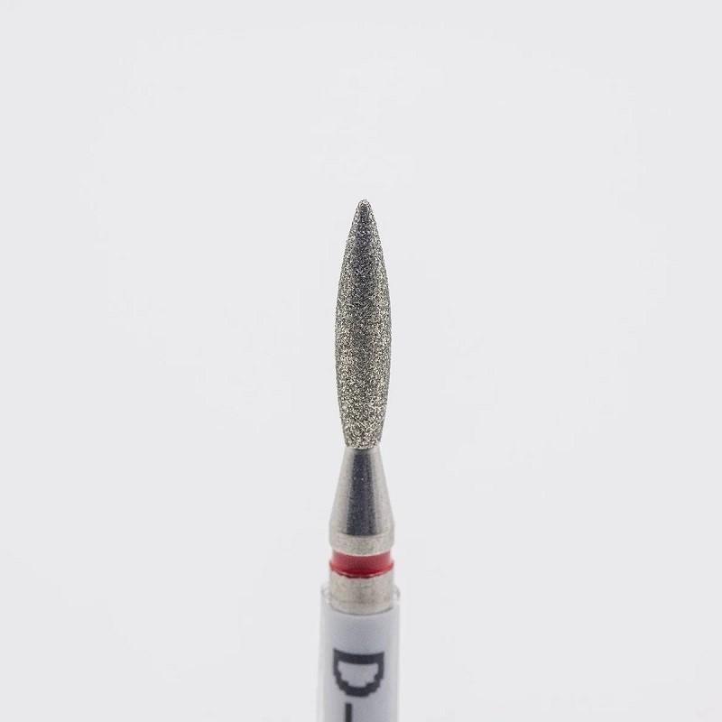 Diamond nail bit, Flame 2.0 x 9.0 - Fine (D-118/3)