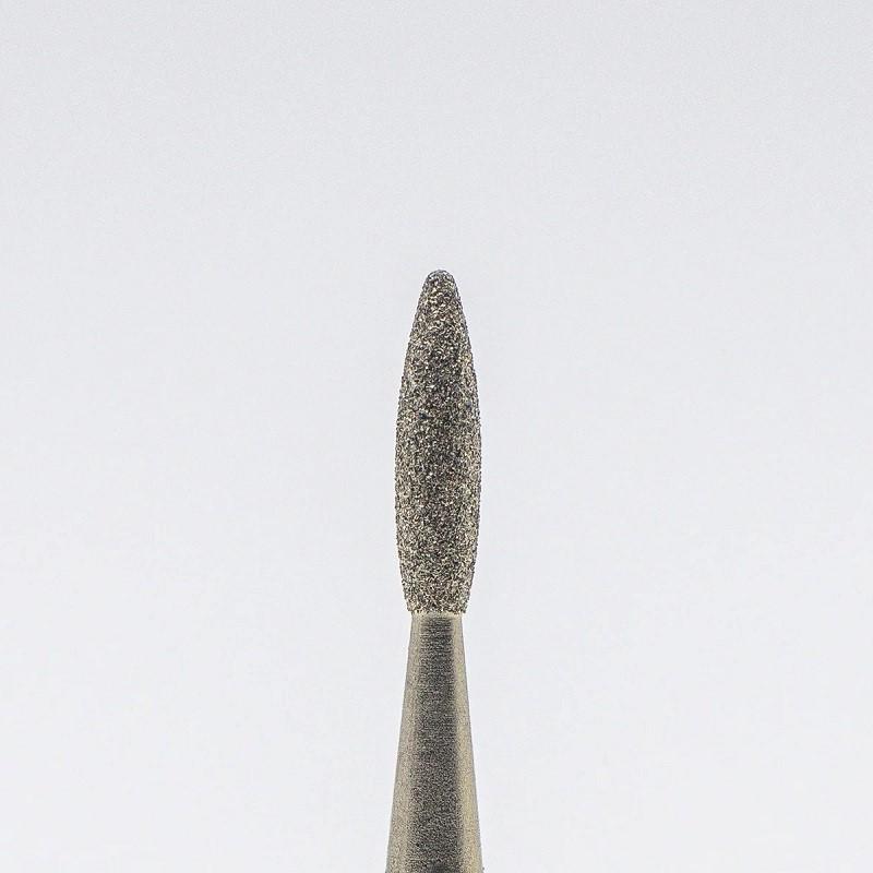 Diamond nail bit, Flame 2.1 - Fine (DCZ-124F) - Level Up Beauty Supply