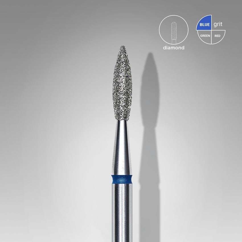 STALEKS Diamond nail bit, Flame 2.1 - Medium (FA11B021/8) - Level Up Beauty Supply