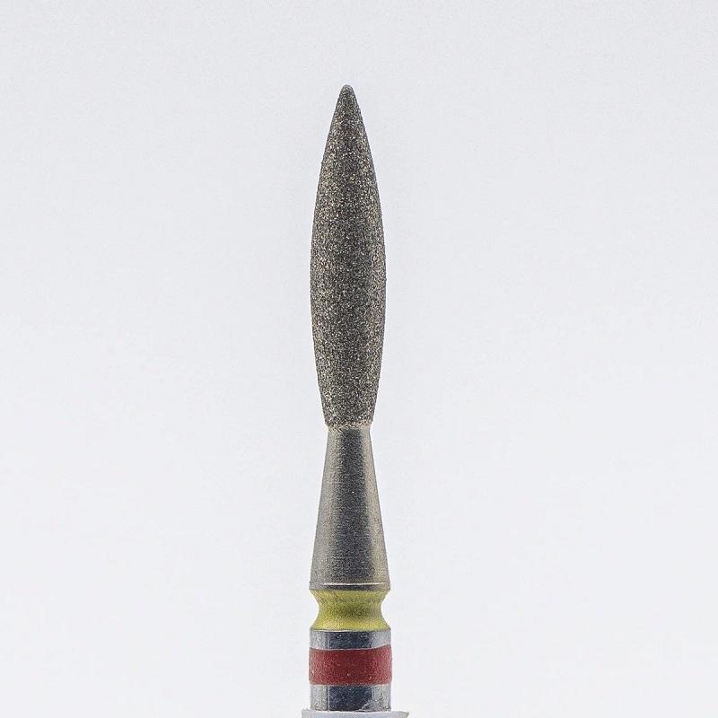 Diamond nail bit, Flame 2.3 - Extra Fine (DCFZ-2.3XR) - Level Up Beauty Supply