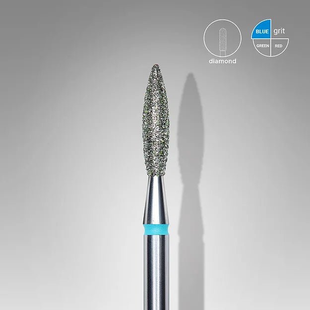 STALEKS Diamond nail bit, Flame 2.3 Medium (FA10B023/10) - Level Up Beauty Supply