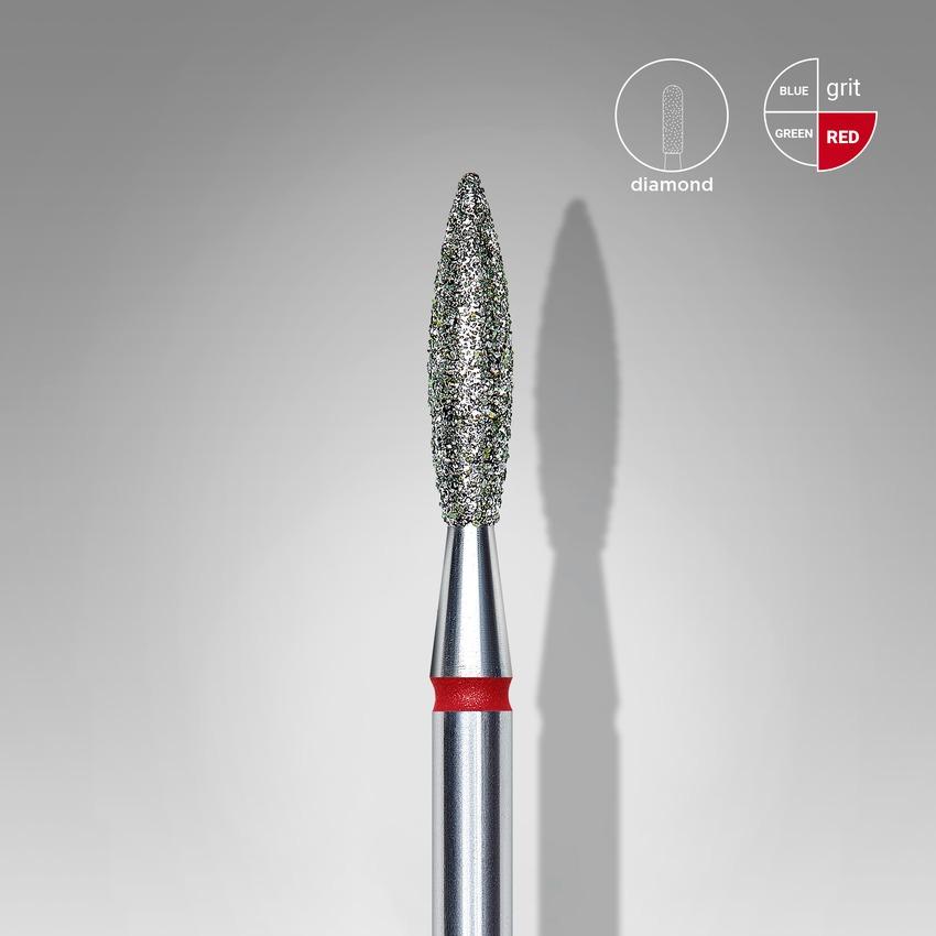 STALEKS Diamond nail bit, Flame 2.3 Fine (FA10R023/10) - Level Up Beauty Supply