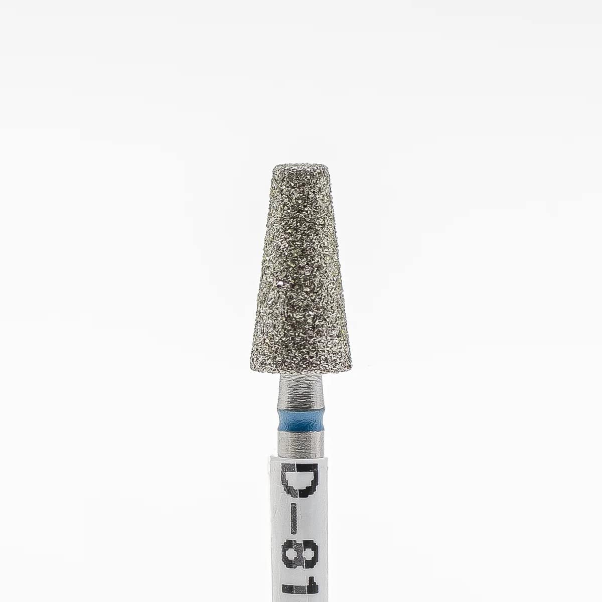 Diamond nail bit, Half Cone - Medium (Blue) D-81 - Level Up Beauty Supply