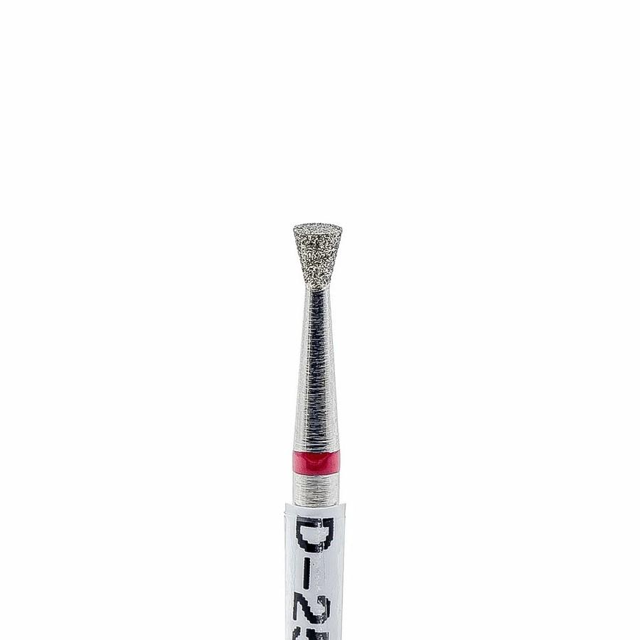 Diamond nail bit, Inverted Cone 2.5 - Fine (Red) D-25