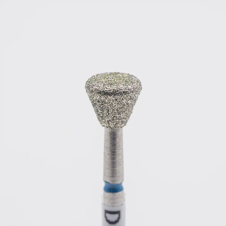 Diamond nail bit, Inverted Cone Medium (D - 30) - Level Up Beauty Supply
